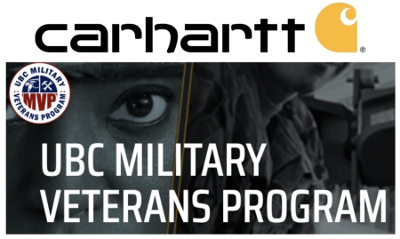 Carhartt Steps Up to Support Military Veterans Training Program
